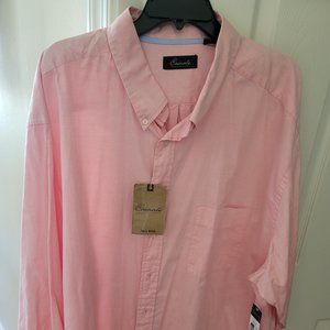 Big and Tall Roundtree and York Casuals Long Sleeve Short 4X